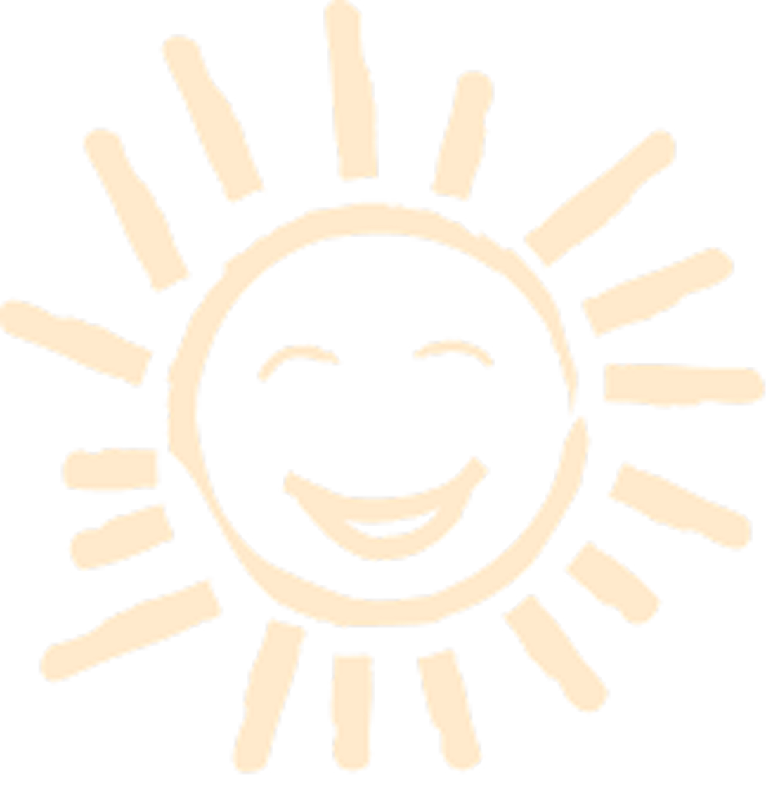Sun decoration